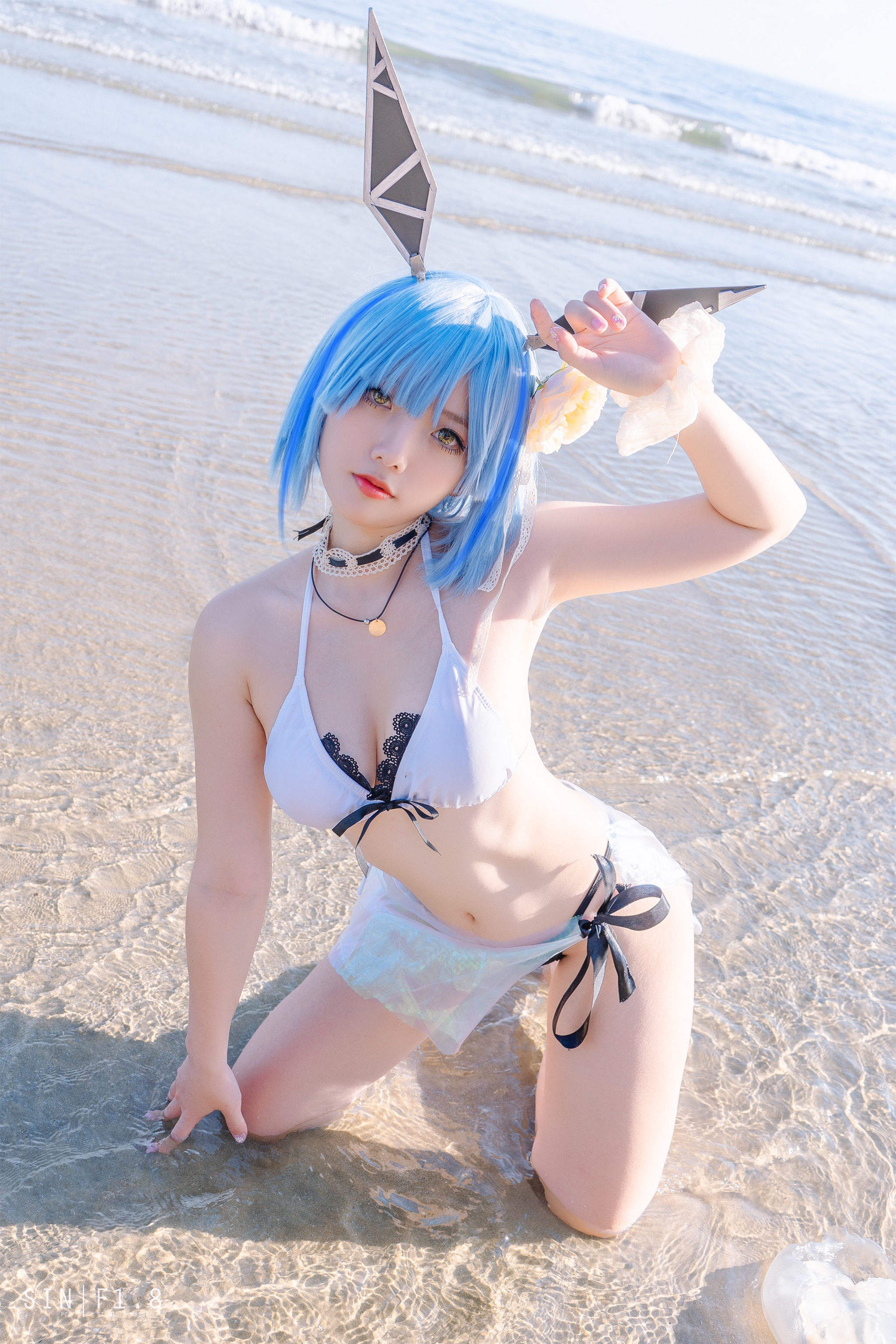 Messie Huang – NO.011 Gascogne swimsuit [20P]-XikXak